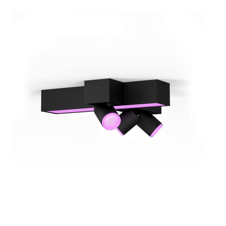 Philips Hue Centris krusta 3 punktu melns BT