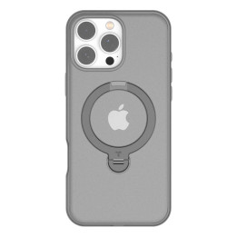 „Torras Ostand Spin“ dėklas, skirtas „iPhone 16 Pro Max“ (pilkas)