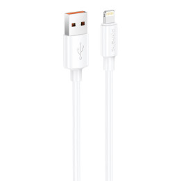 USB-A vai Lightning kabelis Foneng X108 2,4 A, 1 m (absolūtā)