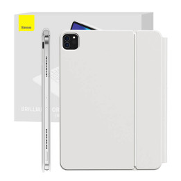 Tastatūras futrālis Baseus Brilliance iPad 11 collu (2018/2020/2021) iPad Air4/Air5 10,9 collu (balts)
