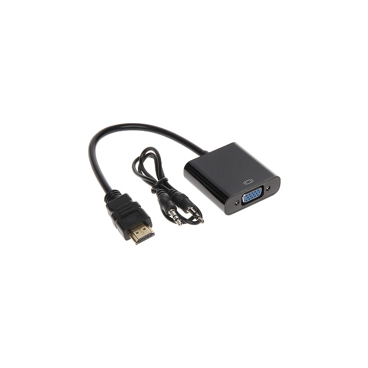 KONVERTERS HDMI/VGA+AU-ECO-3