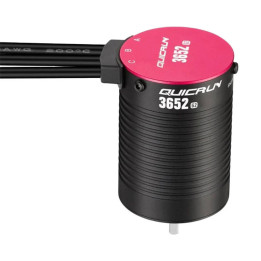 Variklis be šepetėlių Hobbywing QuicRun 3652SL G2 3250KV - juodas