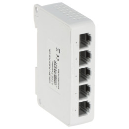 КОММУТАТОР / РАСШИРИТЕЛЬ POE SPT-POE/4-POE-DIN, 5-ПОРТОВАЯ СЕТЬ «ТРЕУГОЛЬНИК»