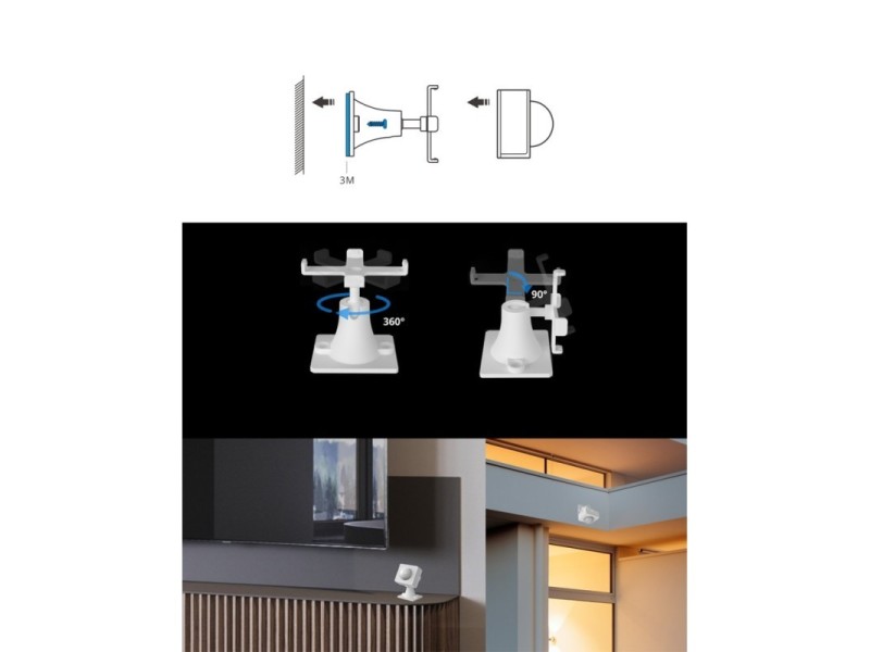Sonoff kustības sensora pamatne / sienas turētājs