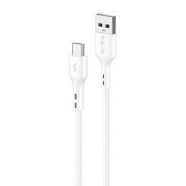 Кабель Foneng X36 USB-Micro USB, 2,4 А, 1 м (белый)