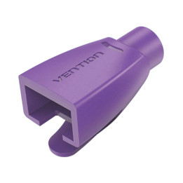 Įtempimą mažinantys batai RJ45 dangčio ventiliacija ODV0-100 Pakuotė 100 purpurinių PVC