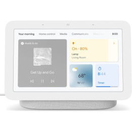 Google Nest Hub 2 Gen (gaiši pelēks)