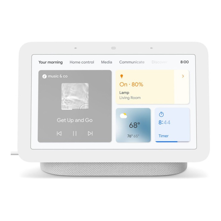 Google Nest Hub 2 Gen (gaiši pelēks)