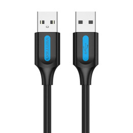 USB 2.0 kabelis Vention COJBH 2A 2m Black PVC