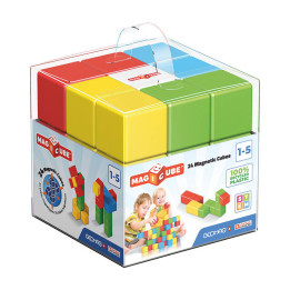 Magicube Color Recycled Crystal magnētiskie bloki 24 elementi GEOMAG GEO-056
