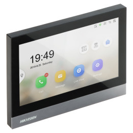 Hikvision DS-KH8380-WTE1 Smart Wall Panel with Wi-Fi and PoE, 7" Display