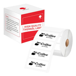 Этикетки-наклейки Phomemo 15х30мм, 400 шт. (белый)