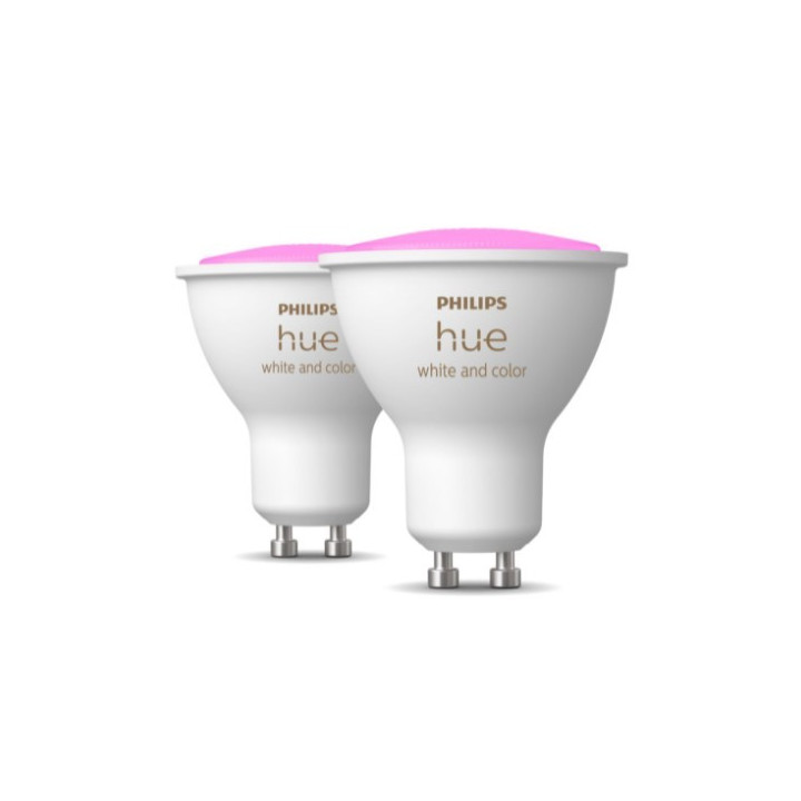 Philips Hue GU10 RGBW 5,7 Вт BT, 2 шт.