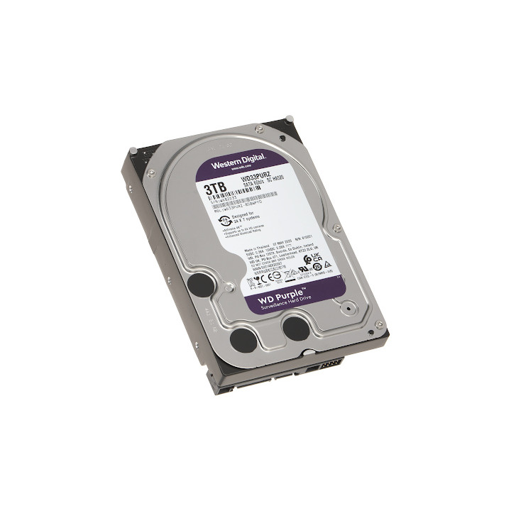 HDD DVR DVR HDD-WD33PURZ 3TB 24/7 WESTERN DIGITAL