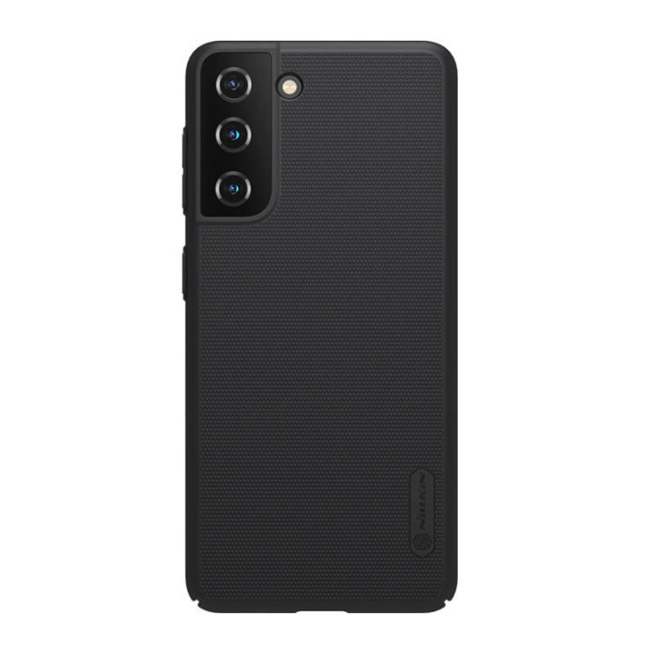 Чехол Nillkin Super Frosted Shield для Samsung Galaxy S21 (черный)