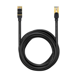 Tīkla kabelis Baseus Ethernet RJ45, 10Gbps, 15m (melns)