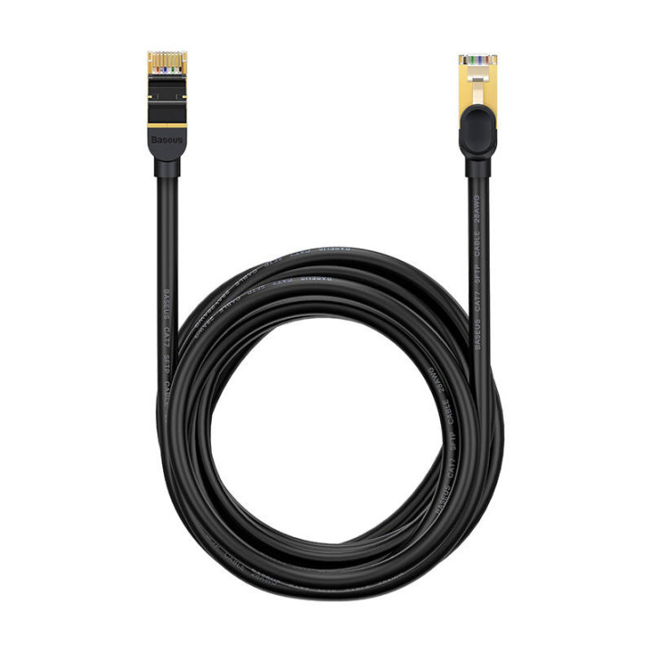 Verkkokaapeli Baseus Ethernet RJ45, 10Gbps, 15m (musta)