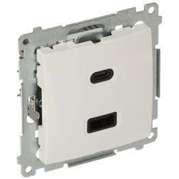 Laadimispesa DEC2CA.01/11-SIMON54 Premium USB 5 V DC / 3.1 A