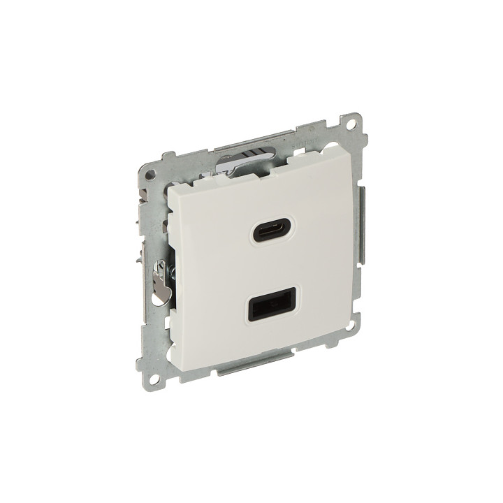 Laadimispesa DEC2CA.01/11-SIMON54 Premium USB 5 V DC / 3.1 A