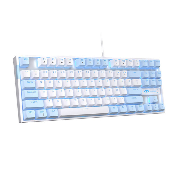 MageGee MK-STAR vadu tastatūra (zila un balta)