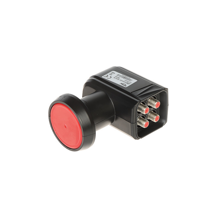 TV-SAT LNB KONW/QUAD-BLACK-FTE eXcellento