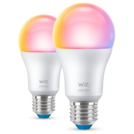 WiZ,pirn,8,5W,2200-6500 (RGB),A60,E27,2tk valgusallikas