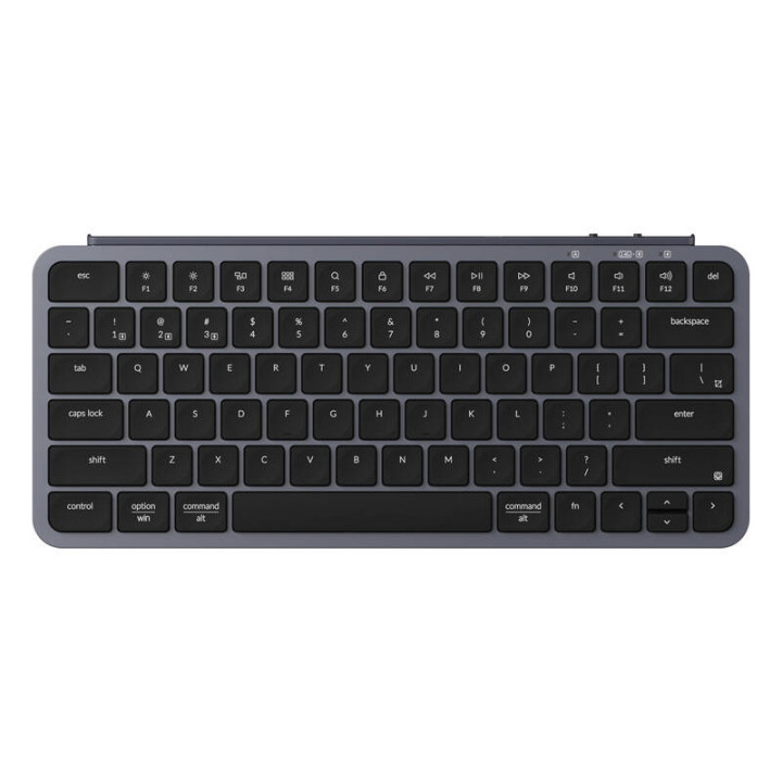 Keychron B1 Pro 2.4G bezvadu īpaši plānā tastatūra (pelēka) [B1P-K1].
