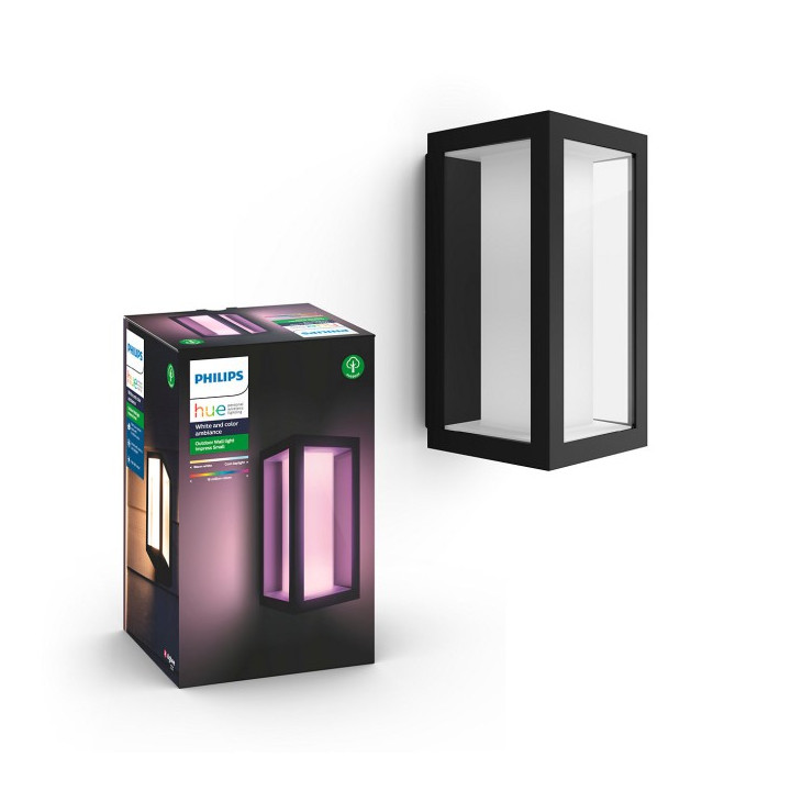Philips Hue Impress RGBW-seinävalaisin musta