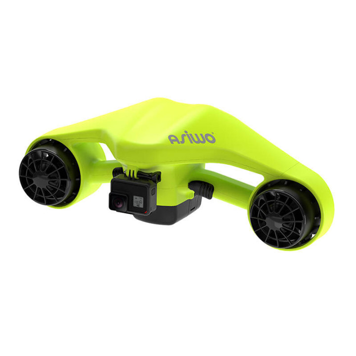 Zemūdens motorollers, bet arī zaļš