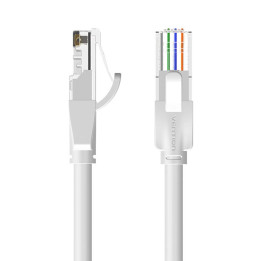 Verkkokaapeli UTP CAT6 Vention IBEHG RJ45 Ethernet 1000Mbps 1,5m harmaa