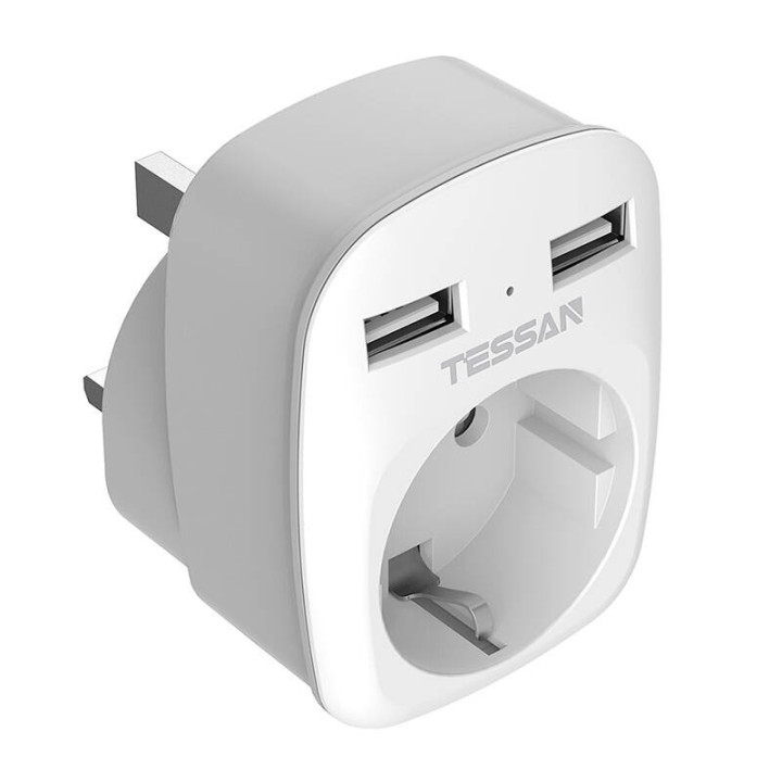 TS-611-UK kelioninis adapteris