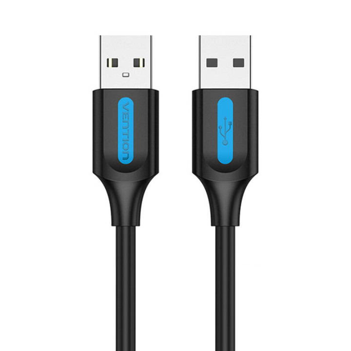Кабель USB 2.0 Vention COJBC 2A 0,25м Черный ПВХ