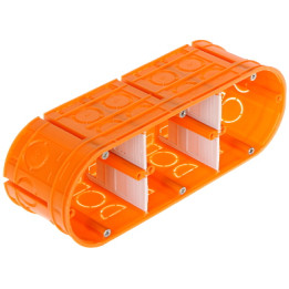 FLUSH BOX 3-GANG M-3X60-F SIMET