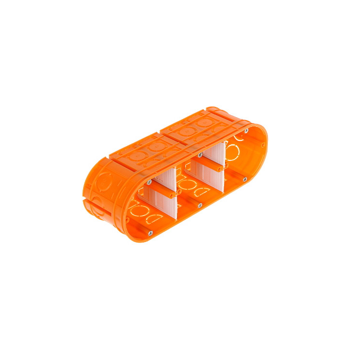 FLUSH BOX 3-GANG M-3X60-F SIMET