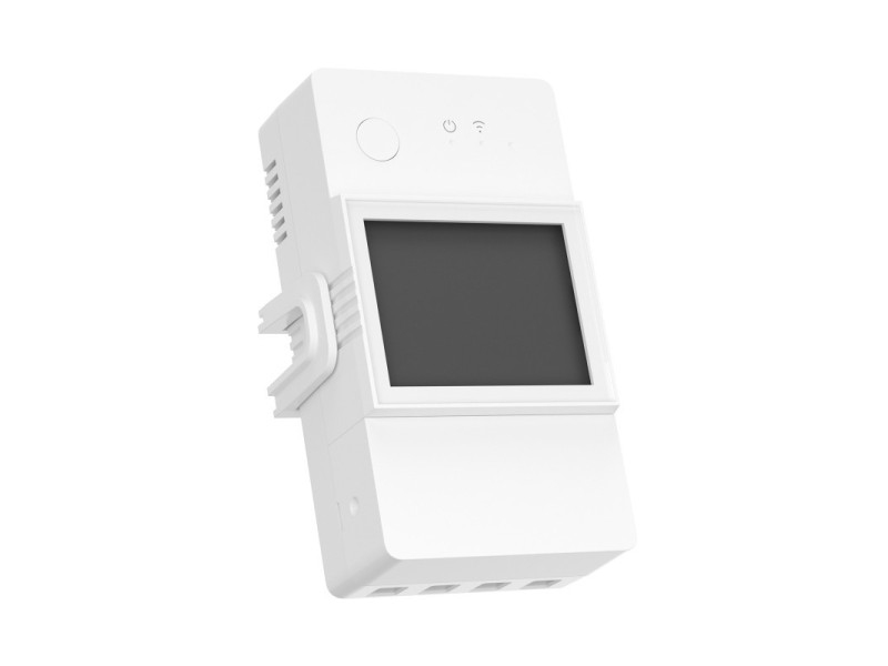 Sonoff POW Elite R3 (20A) WiFi viedais relejs ar jaudas mērītāju un LCD displeju (POWR320D)