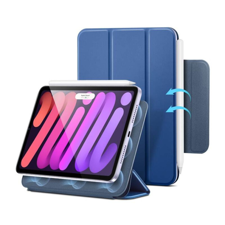 ESR Rebound magnētiskais futrālis iPad mini 6/A17 Pro (zils)