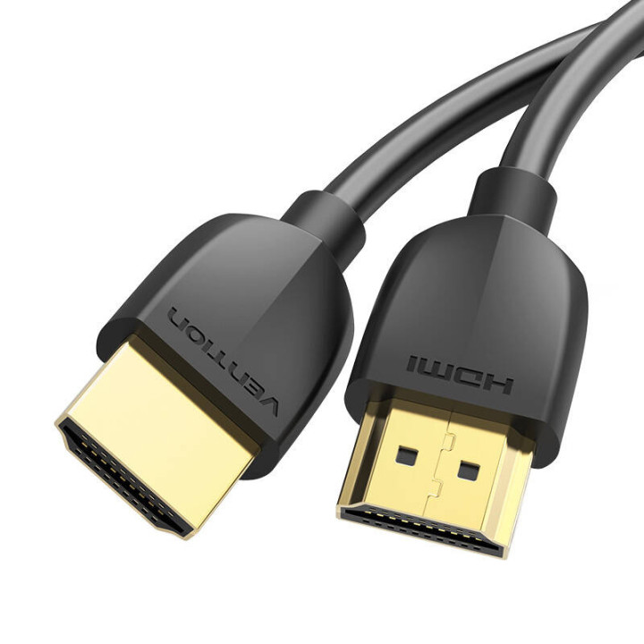 Kabelis HDMI 2.0 Vention AAIBH, 4K 60Hz, 2m (melns)