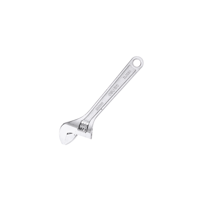 Reguleeritav mutrivõti 8" Deli Tools EDL008A (hõbedane)
