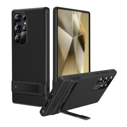 ESR Boost kickstand futrālis Samsung Galaxy S24 Ultra (melns)