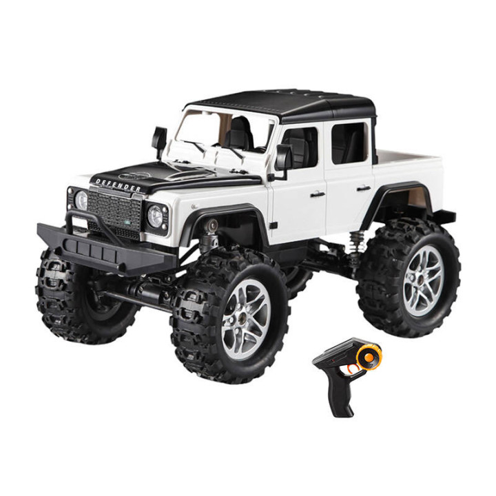 Tālvadības pults RC tālvadības pults automašīna 1:14 Double Eagle (balts) Land Rover Defender (pikaps) E332-003