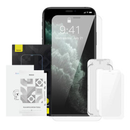 2x Baseus Crystal rūdīts stikls 0,3 mm priekš iPhone X/XS