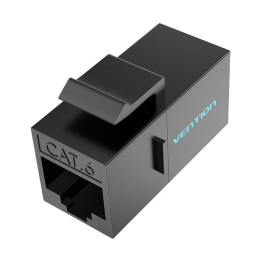 Соединитель Keystone Jack Cat.6 UTP Vention IPGB0, черный