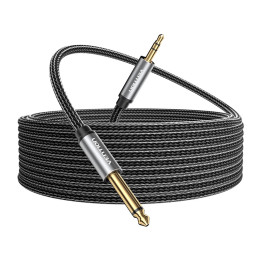 Garso kabelio mini lizdas 3,5 mm kištukinis lizdas 6,35 mm kištukas Vention BCYHJ 5 m