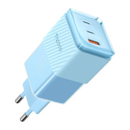 GaN 67W tinklo įkroviklis Mcdodo CH-1503 2x USB-C, USB-A (mėlynas)