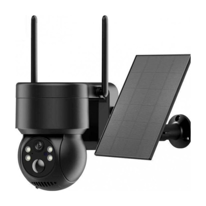 WOOX R3569 Intelligent outdoor smart PTZ IP65 dome camera with solar panel