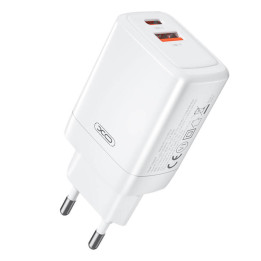 Seinälaturi XO CE16, 45W, 1x USB-C, 1x USB-A