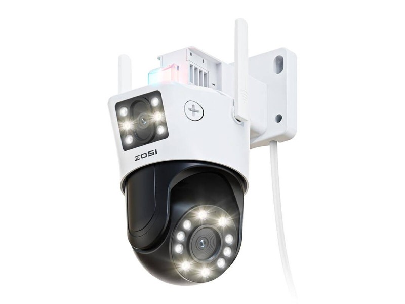 IP āra kamera ZOSI C298 WiFi Pan Tilt 6MP Dual IP66