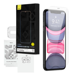 Закаленное стекло Baseus Crystal HD 0,3 мм для iPhone 11/XR