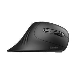 Беспроводная вертикальная мышь Dareu LM109 Magic Hand Bluetooth + 2.4G (черная)