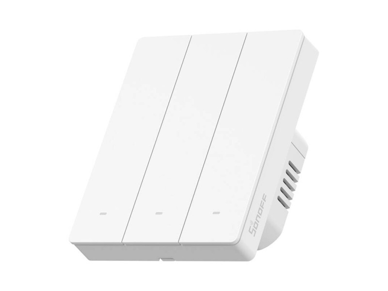 M5-3C-80W WiFi Matter viedais sienas slēdzis (3 kanālu, rāmim)